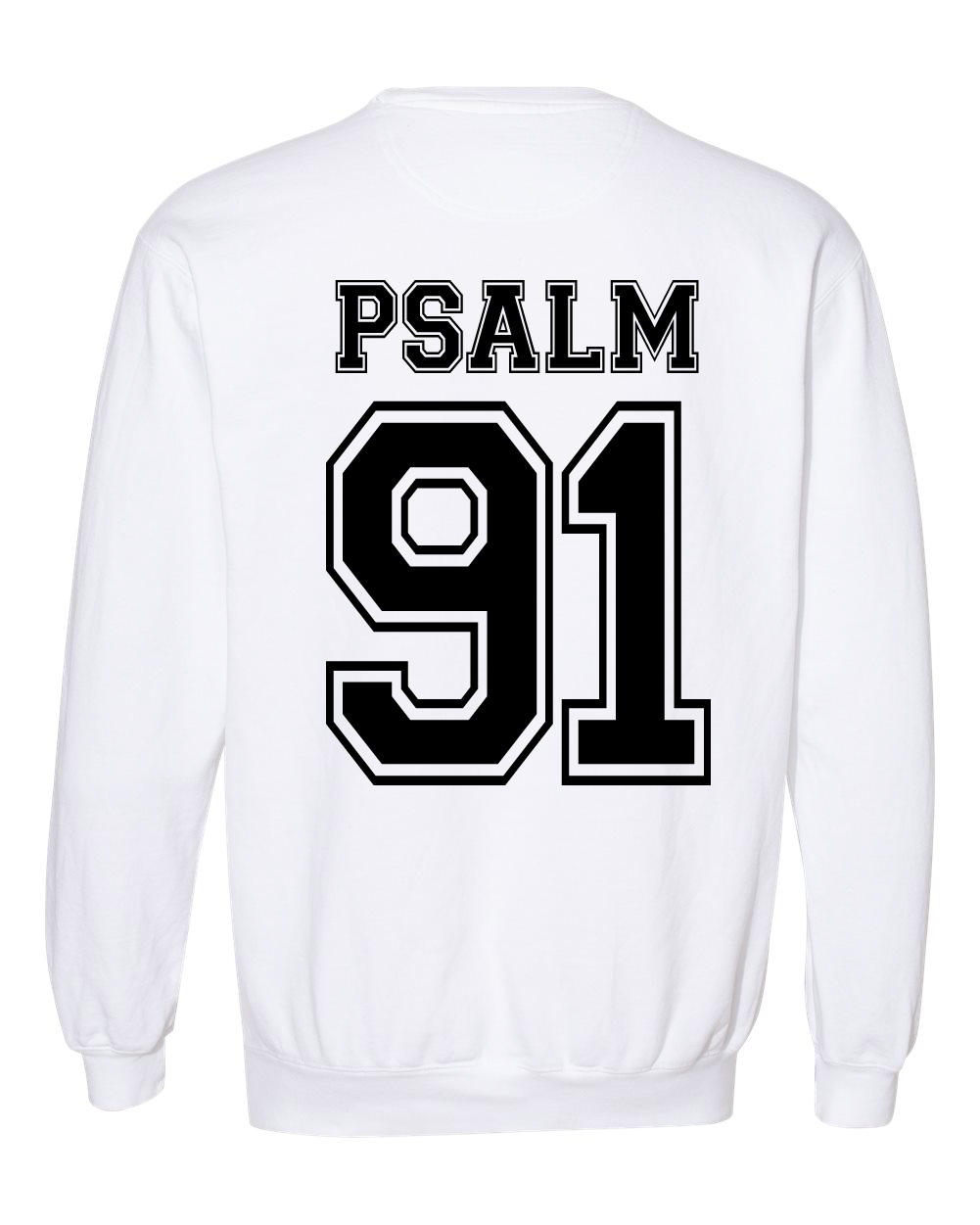 Adult Psalm 91 Comfort Colors Crewneck