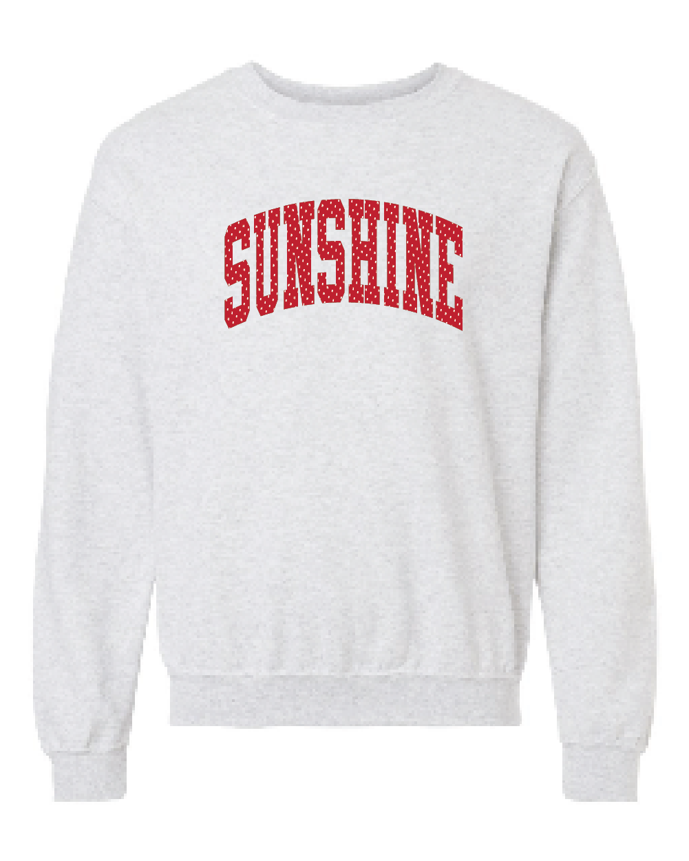Sunshine Polka Dot Gildan Crewneck