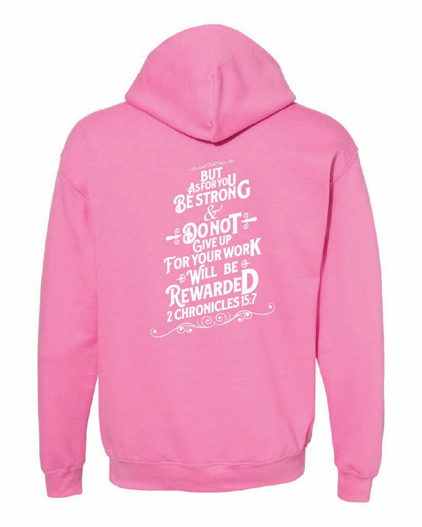 Girls Golf Gildan Hoodie "2 Corinthians 15:7"