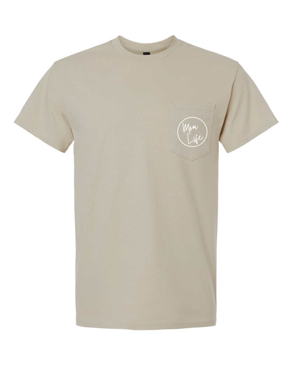 Mom Life Adult Gildan Pocket T-Shirt