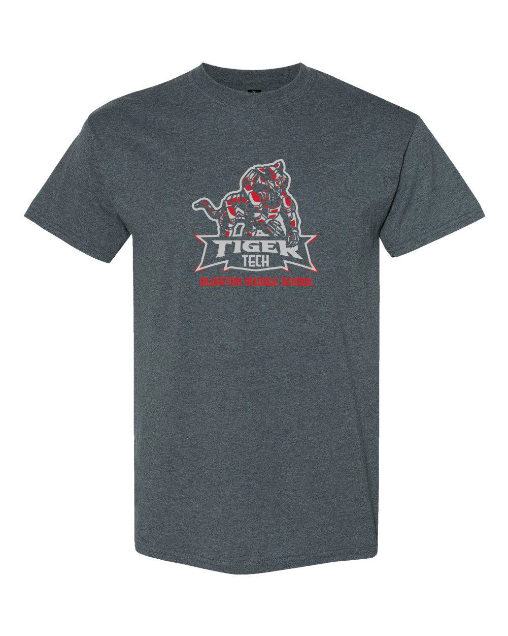 Bluffton Tiger Tech Gildan T-shirt