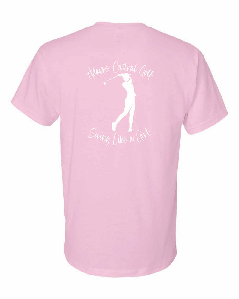 Girls Golf Gildan t-shirt "Swing Like a Girl"
