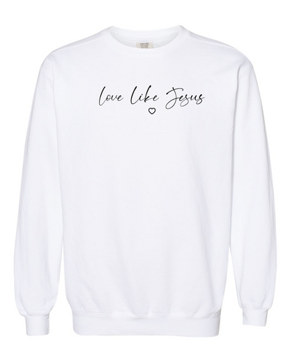 Adult Comfort Colors 'Love like Jesus' Crewneck