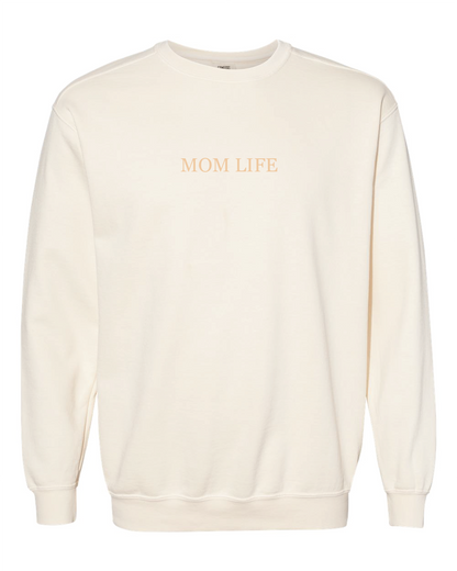 Mom Life Adult Comfort Colors Crewneck