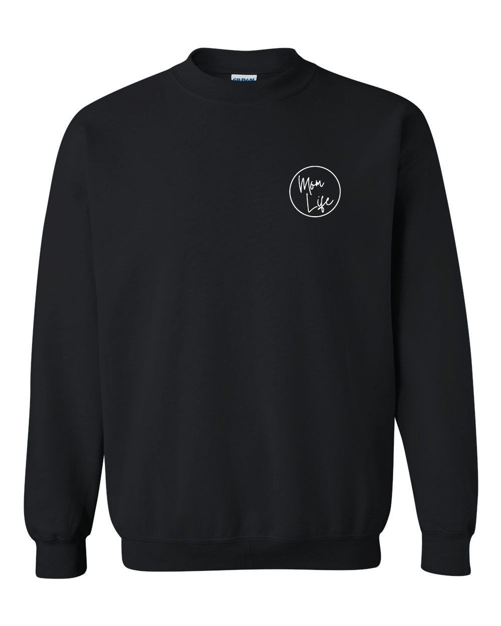 Adult Mom Life Gildan Crewneck