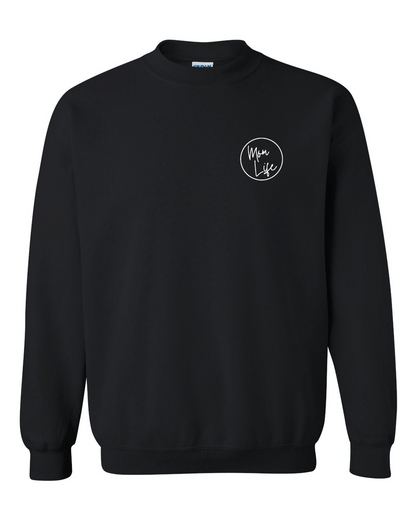 Adult Mom Life Gildan Crewneck