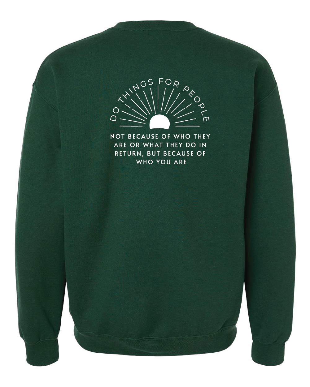 Sunshine 'Do things for people' Gildan Crewneck