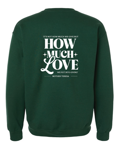 Sunshine 'How much love' Gildan Crewneck