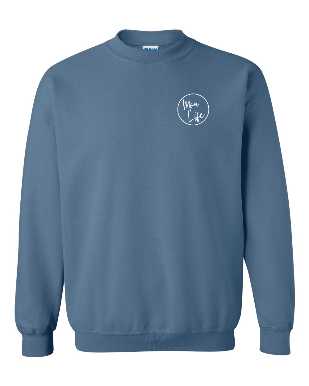 Adult Mom Life Gildan Crewneck