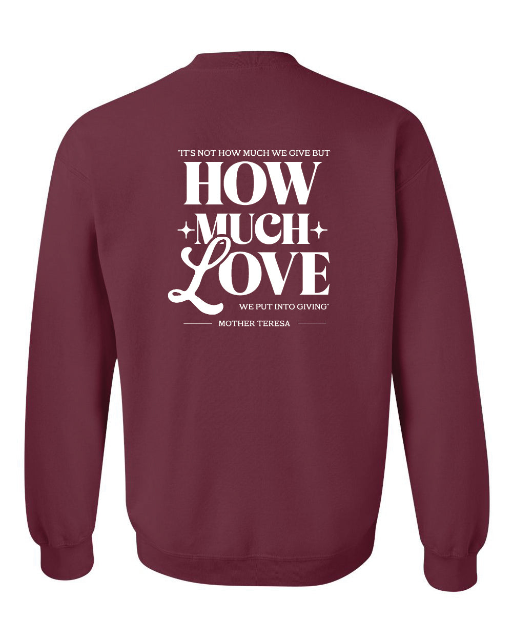 Sunshine 'How much love' Gildan Crewneck