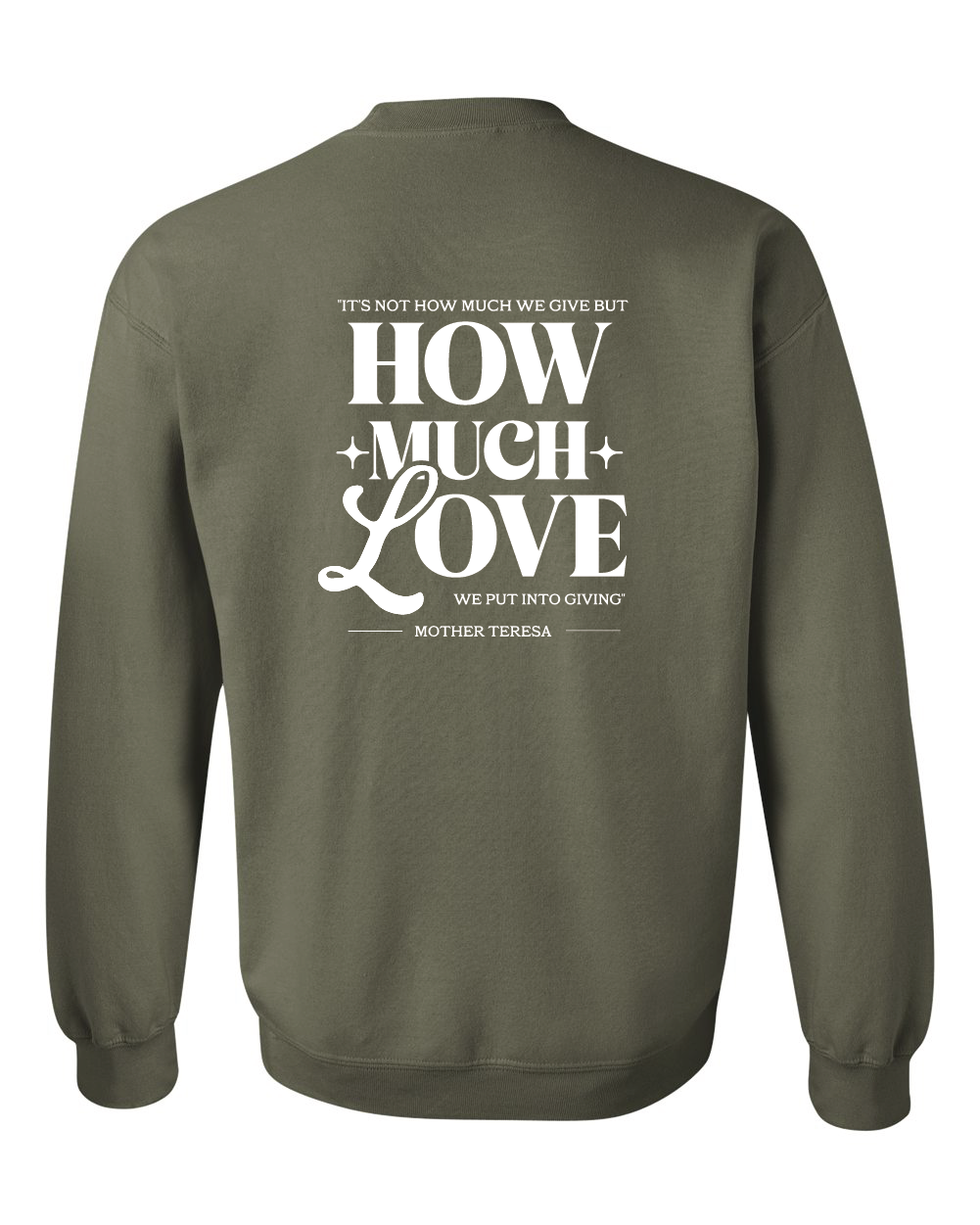 Sunshine 'How much love' Gildan Crewneck