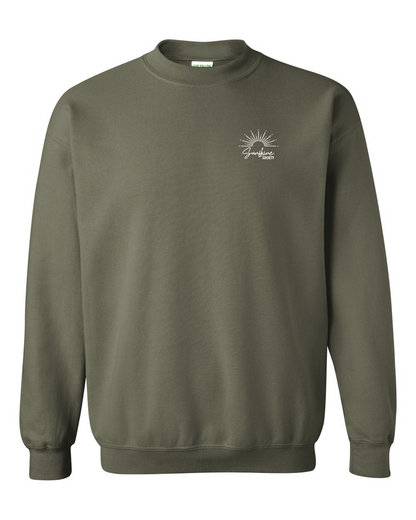 Sunshine 'How much love' Gildan Crewneck
