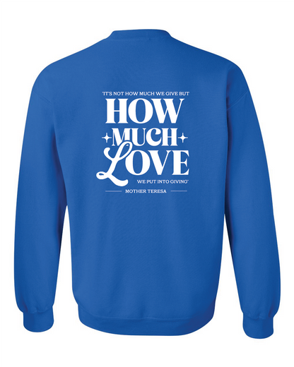Sunshine 'How much love' Gildan Crewneck