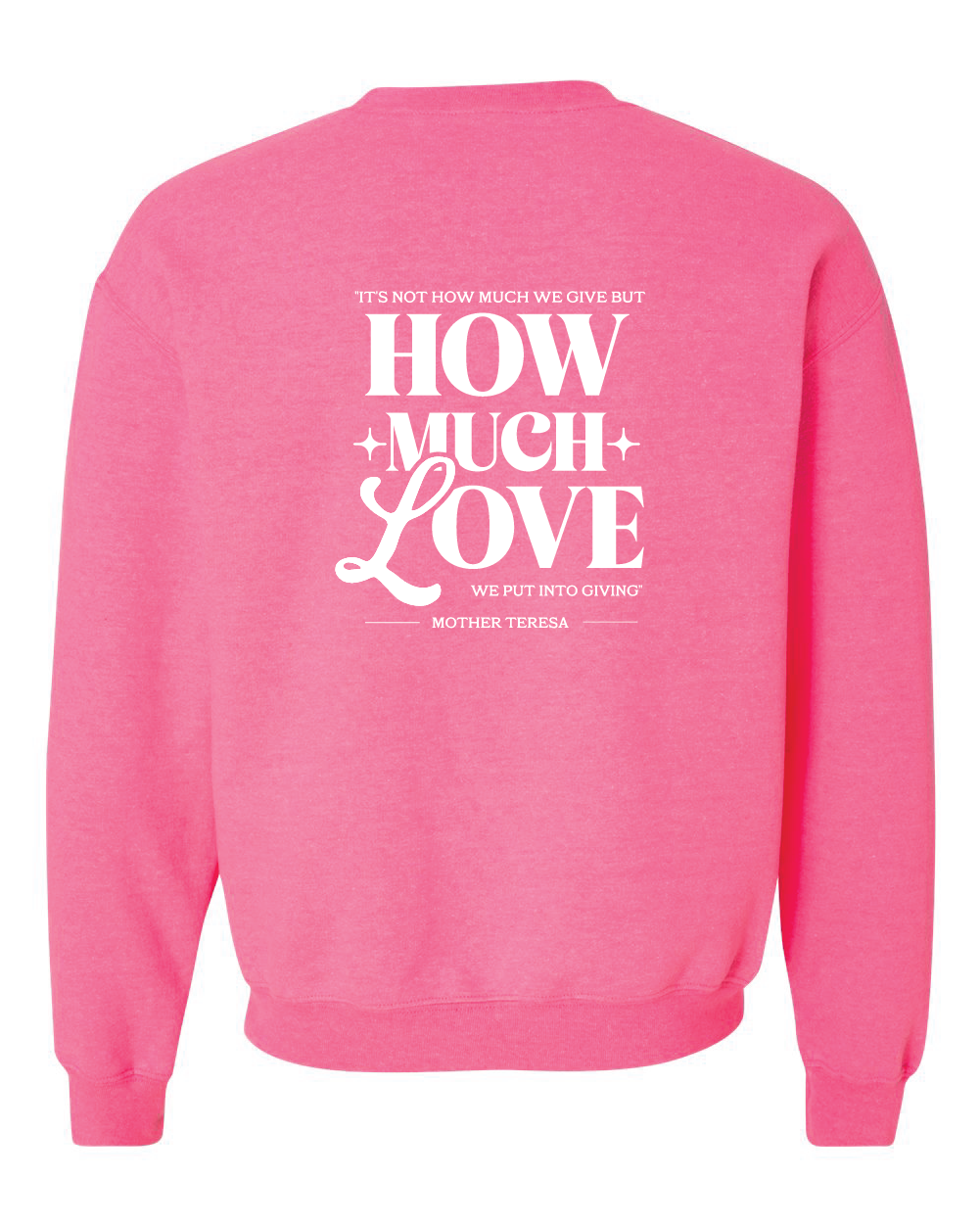 Sunshine 'How much love' Gildan Crewneck