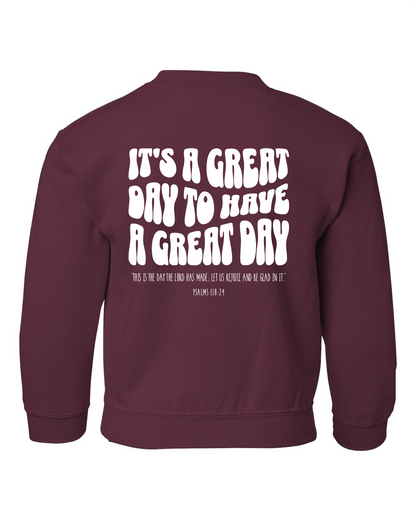 Mom Life Youth Gildan Crewnecks