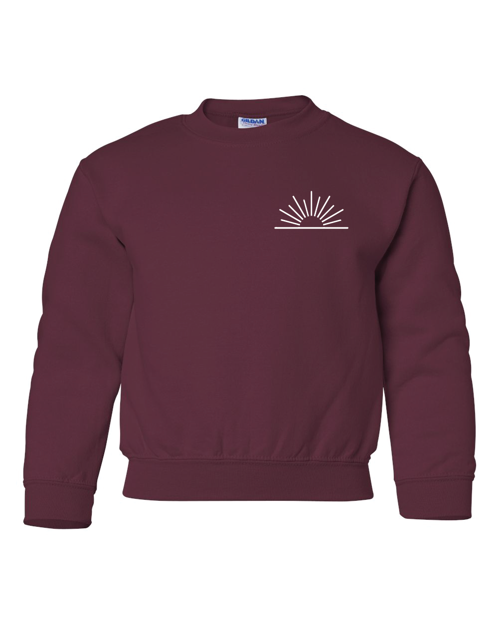 Mom Life Youth Gildan Crewnecks