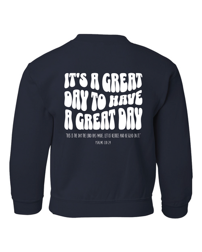 Mom Life Youth Gildan Crewnecks