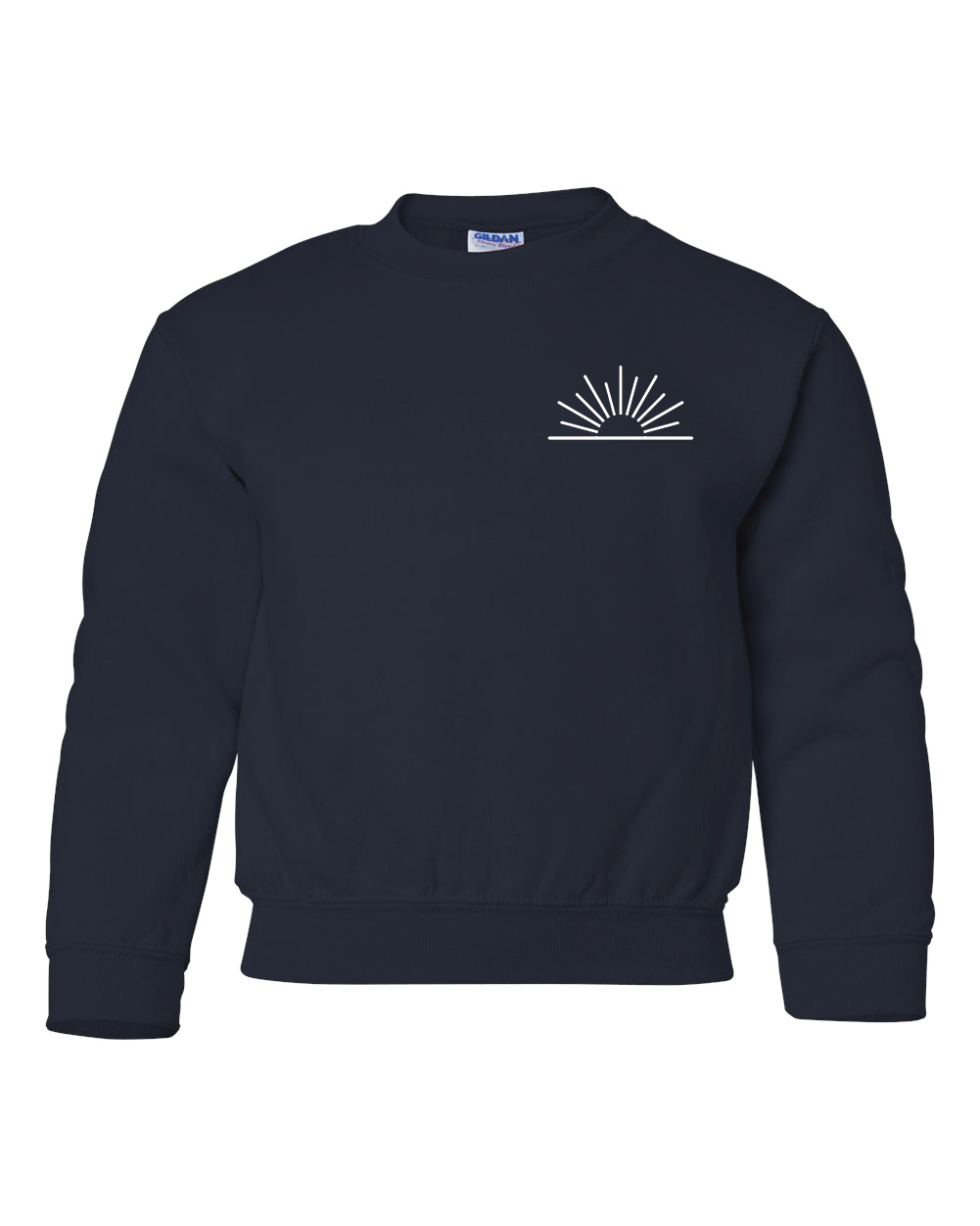 Mom Life Youth Gildan Crewnecks