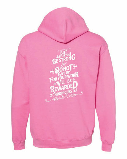 Girls Golf Gildan Hoodie "2 Corinthians 15:7"