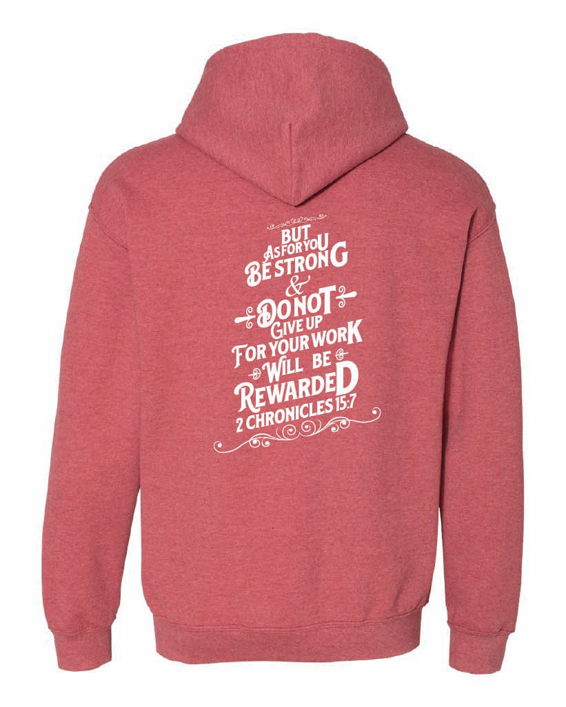 Girls Golf Gildan Hoodie "2 Corinthians 15:7"