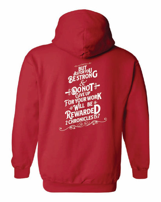 Girls Golf Gildan Hoodie "2 Corinthians 15:7"