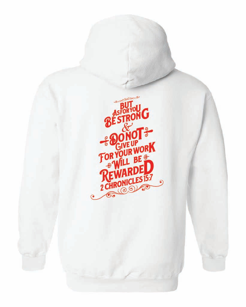 Girls Golf Gildan Hoodie "2 Corinthians 15:7"