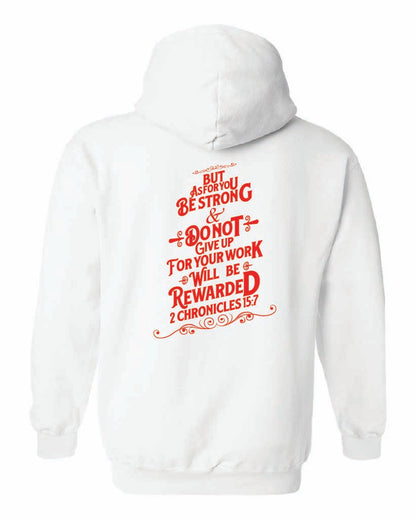 Girls Golf Gildan Hoodie "2 Corinthians 15:7"