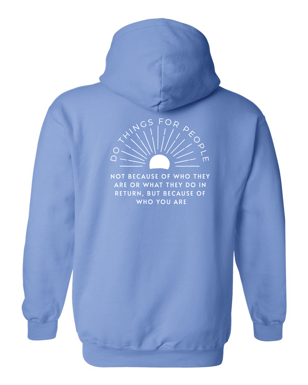 Sunshine 'Do things for people' Gildan Hoodie