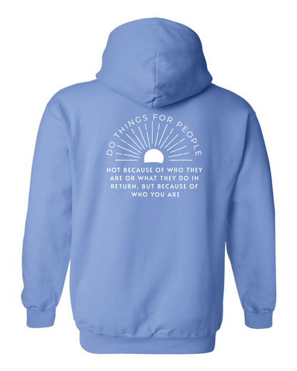 Sunshine 'Do things for people' Gildan Hoodie