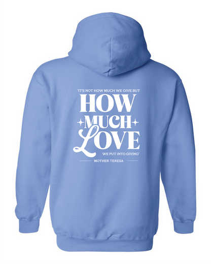 Sunshine 'How much love' Gildan Hoodie