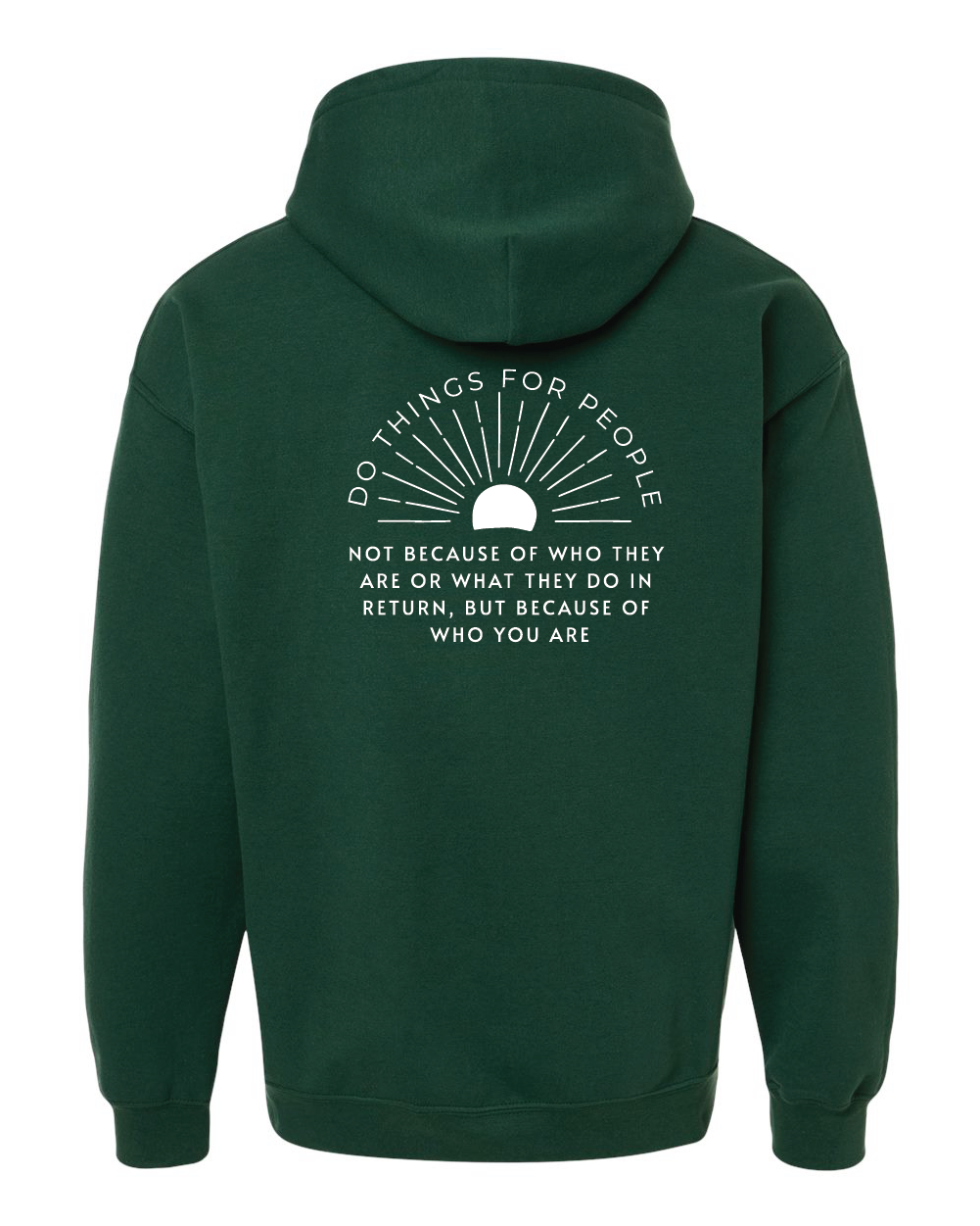 Sunshine 'Do things for people' Gildan Hoodie