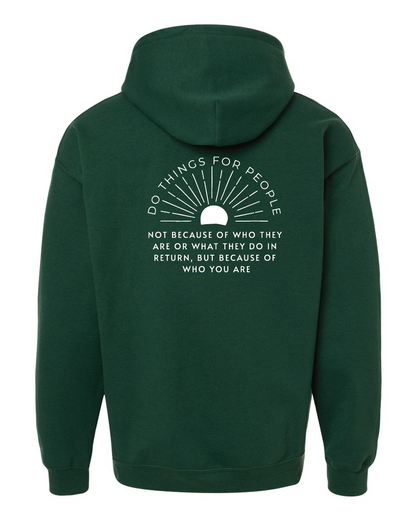 Sunshine 'Do things for people' Gildan Hoodie