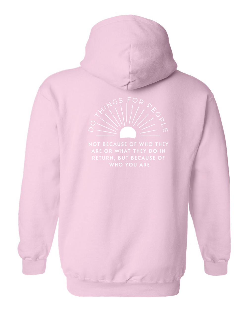 Sunshine 'Do things for people' Gildan Hoodie