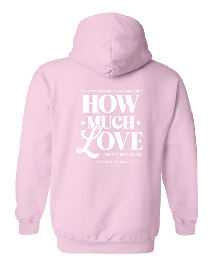 Sunshine 'How much love' Gildan Hoodie