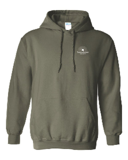 Sunshine 'Do things for people' Gildan Hoodie
