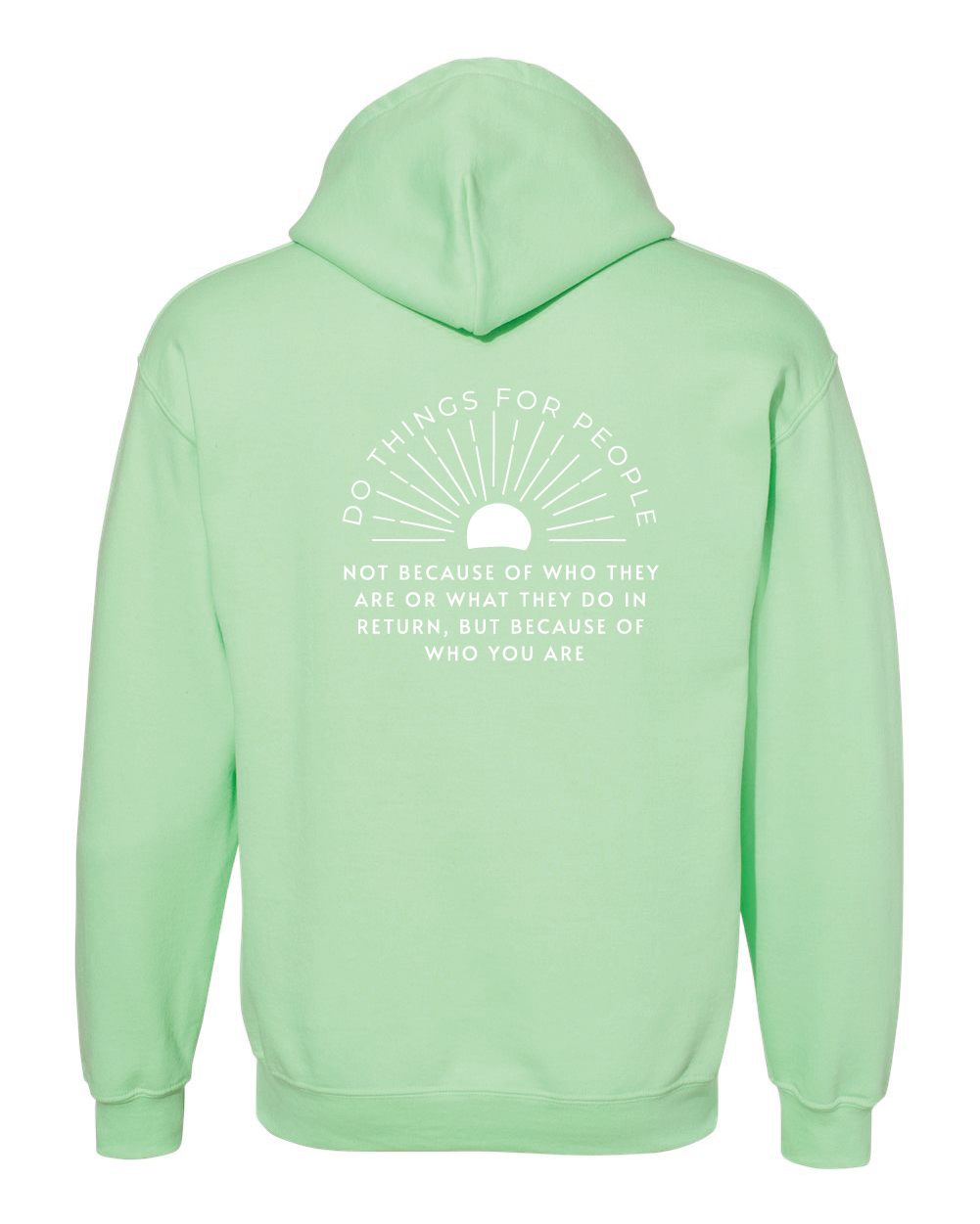 Sunshine 'Do things for people' Gildan Hoodie