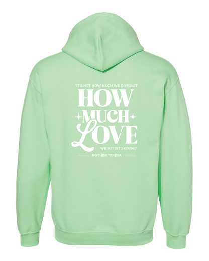 Sunshine 'How much love' Gildan Hoodie