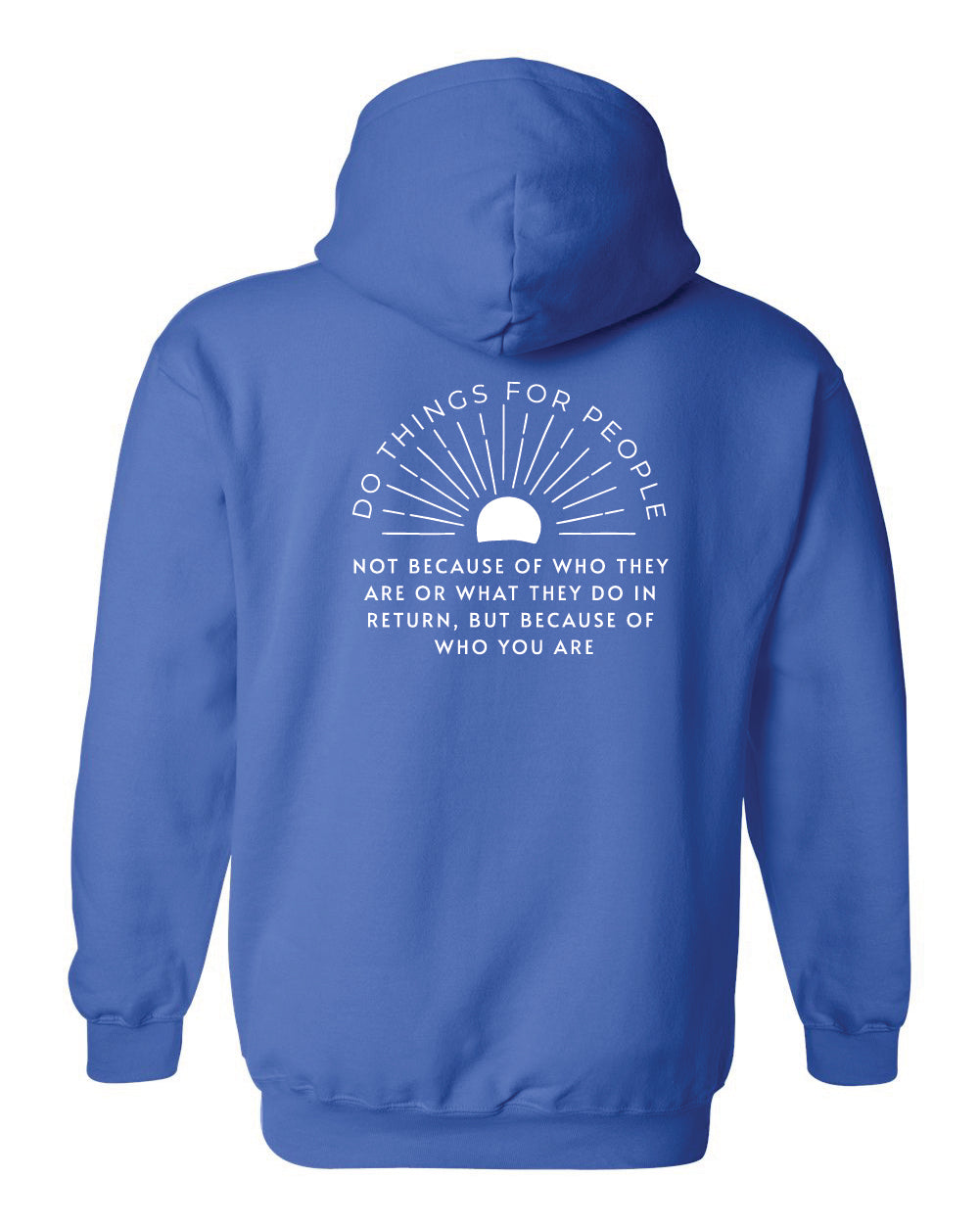 Sunshine 'Do things for people' Gildan Hoodie