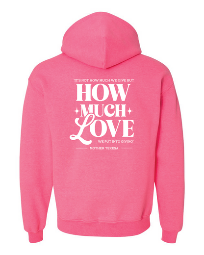 Sunshine 'How much love' Gildan Hoodie