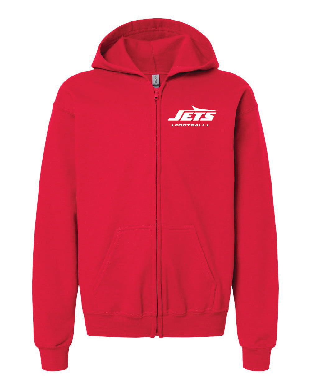 AC Football Youth Gildan Full Zip Hoodie