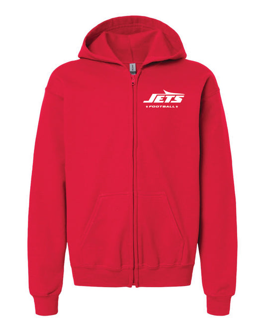 AC Football Youth Gildan Full Zip Hoodie