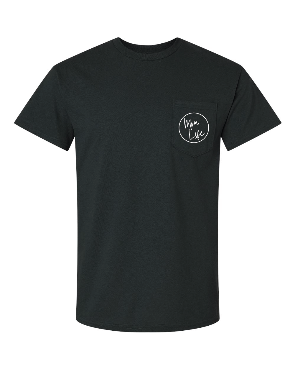 Mom Life Adult Gildan Pocket T-Shirt