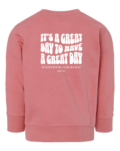 Toddler Mom Life Rabbit Skins Crewneck