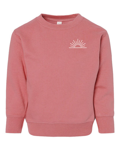 Toddler Mom Life Rabbit Skins Crewneck