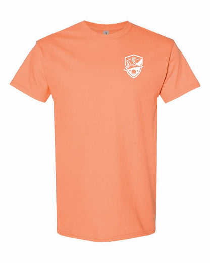 Girls Golf Gildan t-shirt "2 Chronicles 15:7"