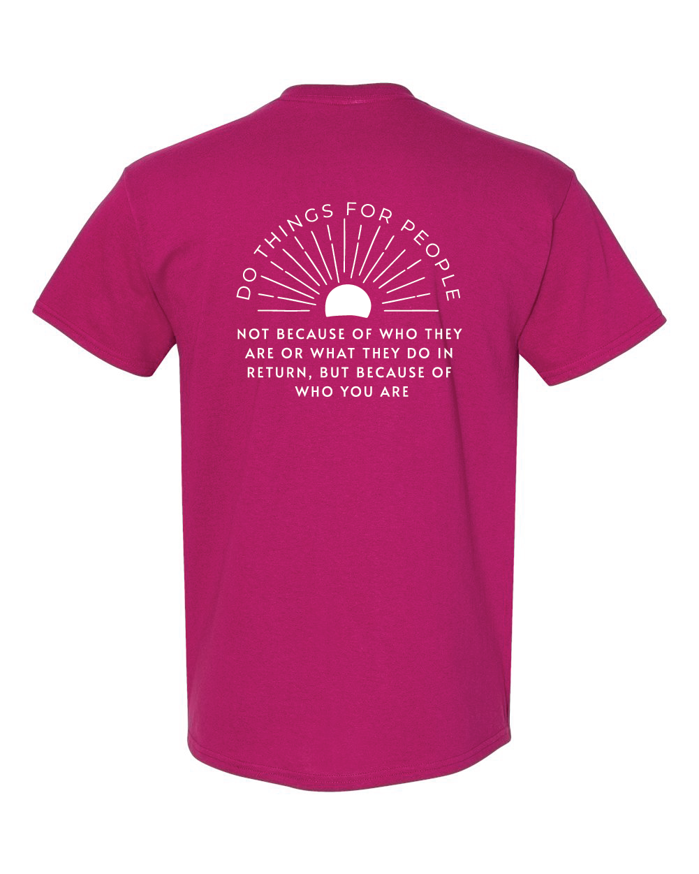Sunshine 'Do things for people' Gildan T-Shirt