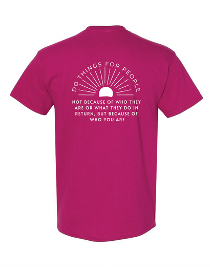 Sunshine 'Do things for people' Gildan T-Shirt