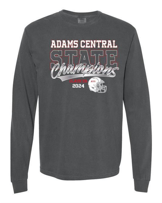 AC Football End of Season Long-sleeved T-Shirt Comfort Colors Adult