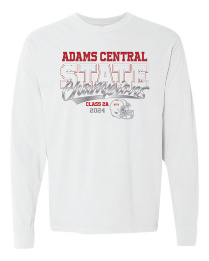 AC Football End of Season Long-sleeved T-Shirt Comfort Colors Adult