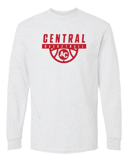 Adult Gildan Basketball Long Sleeve t-shirt